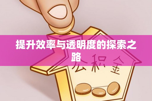 丘北提升效率与透明度的探索之路